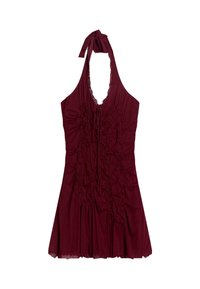 Koktailové šaty/večierkové šaty - bordeaux