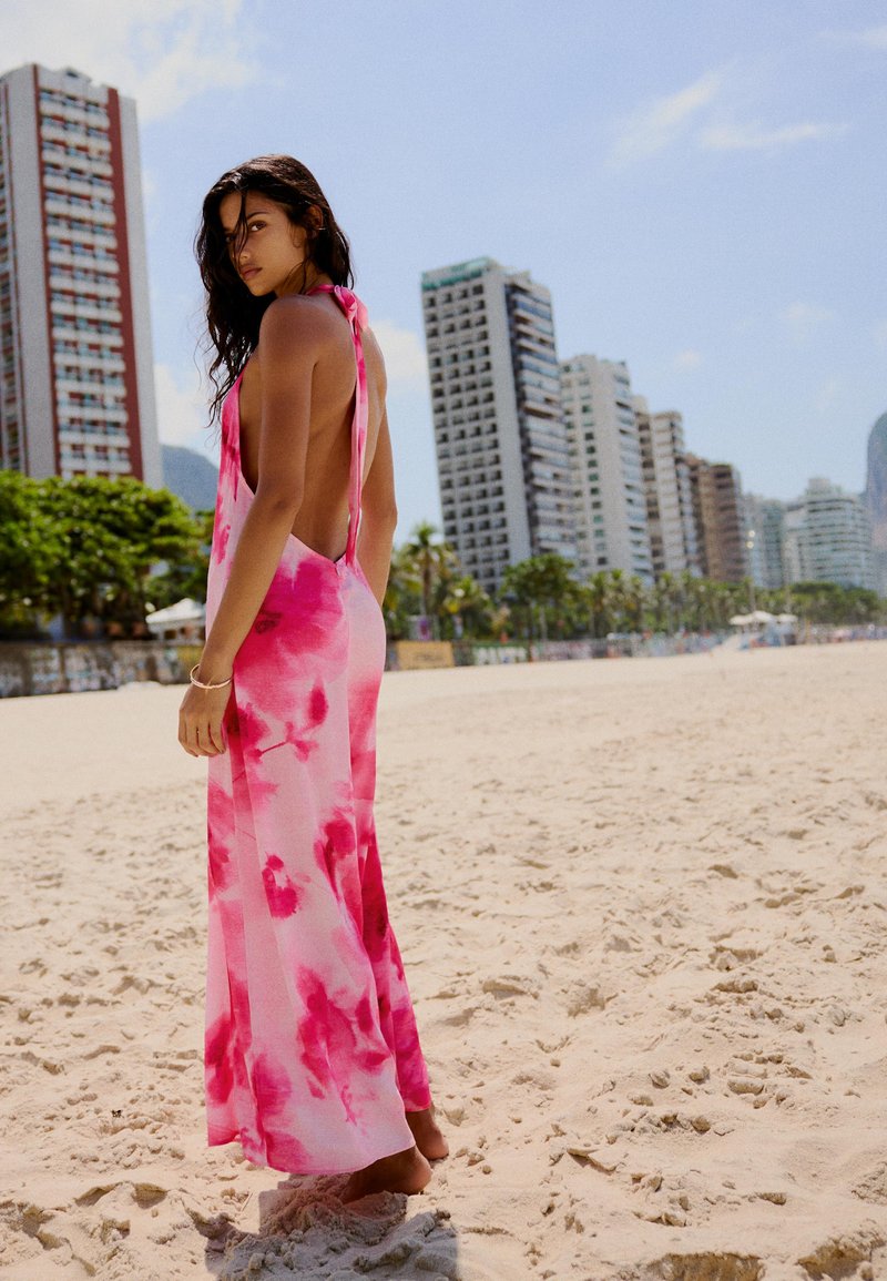bershka backless dress Poppy Black Long Prom Dress - Rhinestone 2026 main image 1