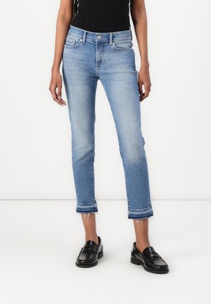 Good American SUPER STRETCH DEEP V  - Βασικό μπλουζάκι - black