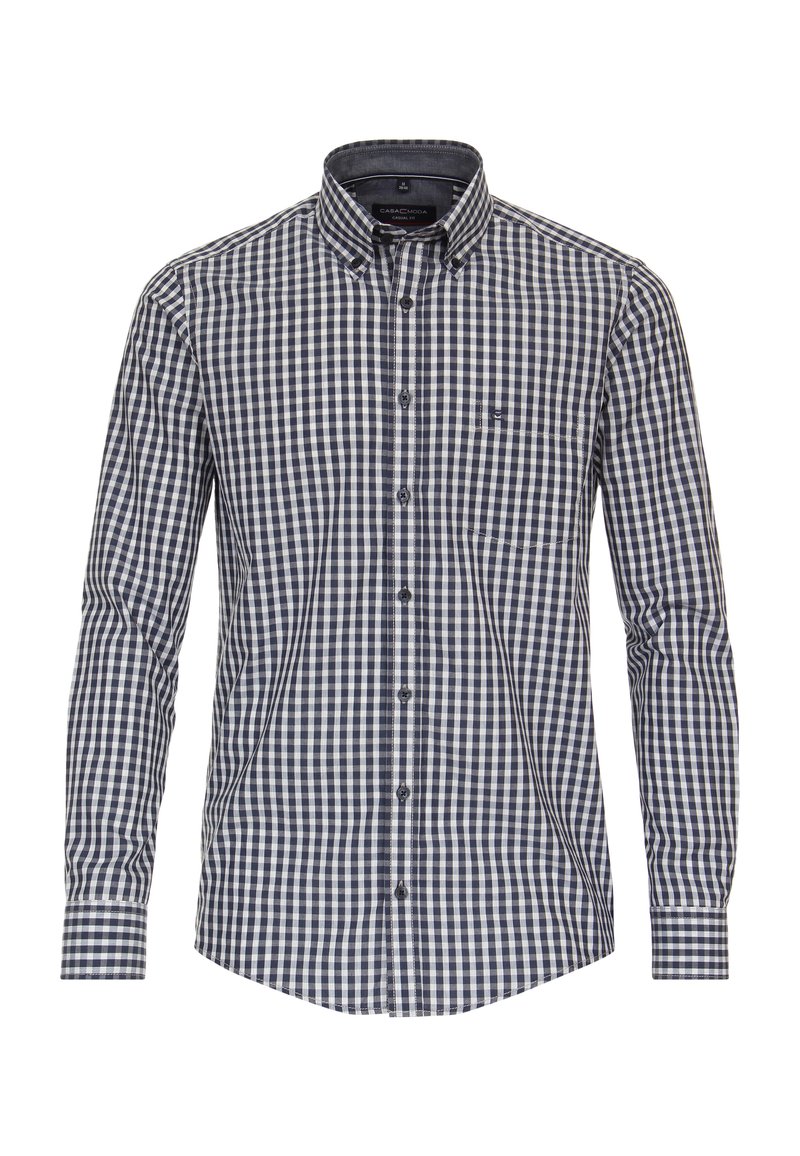 CASAMODA - KARIERT CASUAL FIT - Shirt - graues dunkelblau, Enlarge