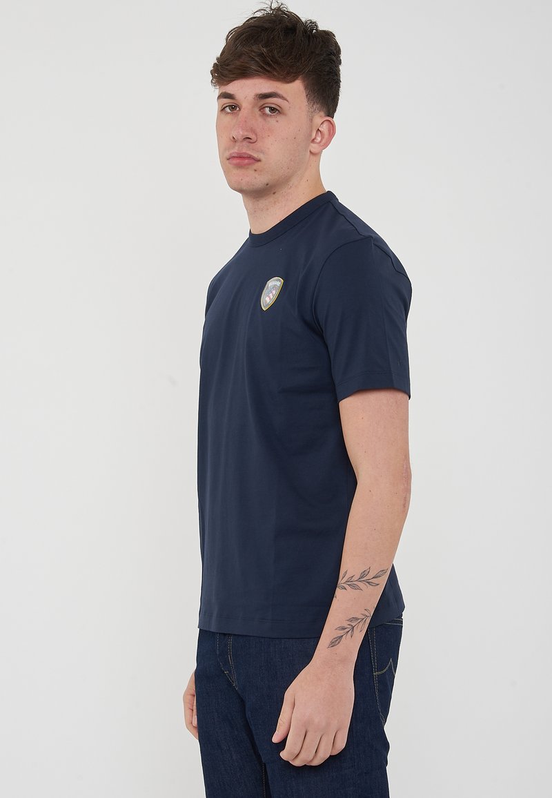 shirt84 Taktik Fuchs Sweat à capuche pour homme, bleu marine