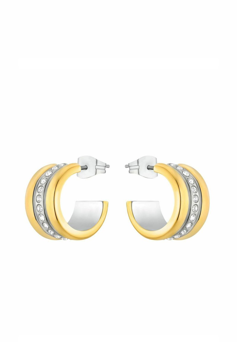 Orecchini Clip Con Cristallo Brillante Orecchini A Bottone S.Oliver Donna - Acciaio Inossidabile Con Cristallo, In Scatola Regalo Orecchini S.oliver Gioielleria