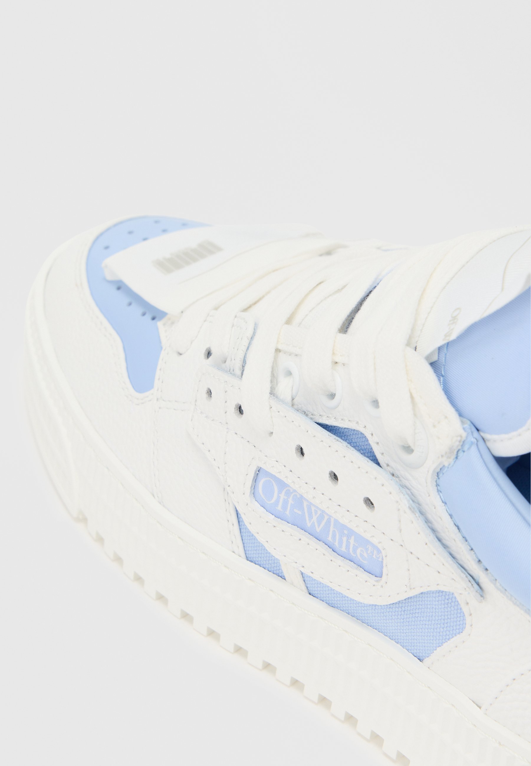 off white sky blue