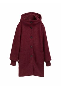 TOM TAILOR DENIM JACKEN BOUCLÉ MANTEL Kurzmantel dark red