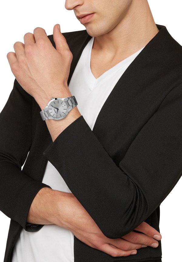 Uhr - acciaio color argento