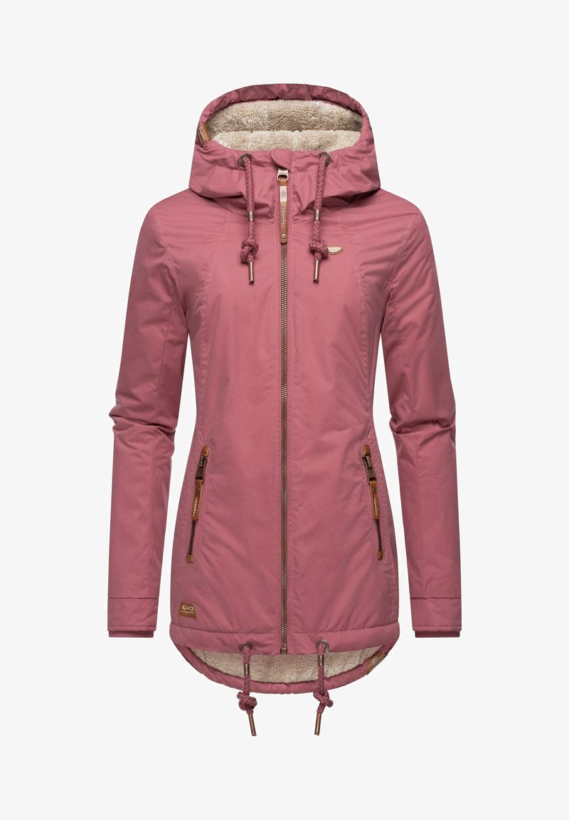 Ragwear ZUZKA - Téli kabát - dusty rose