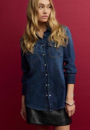 SEAM DETAIL WESTERN REGULAR FIT - Hemdbluse - dark blue