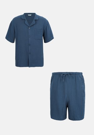 Pier One by Zalando, MUSLIN SUMMER SET - Short - navy