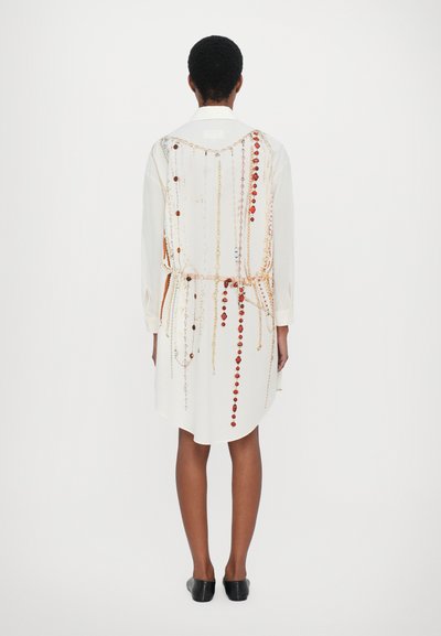 MM6 Maison Margiela Marškininė suknelė - white