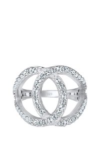 KNOTTED LOVE - MIT KRISTALLEN VON SWAROVSKI® - Ringe - weiß