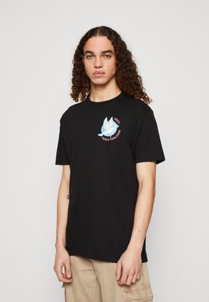DOVE BARBED WIRE UNISEX - Print T-shirt - black