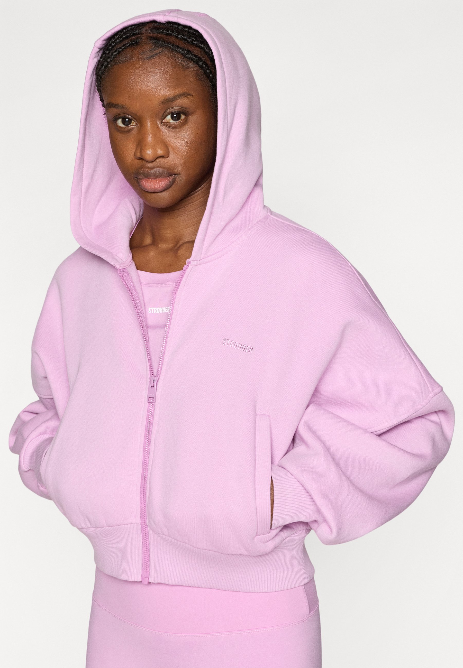Mini Logo Volume Sweat Zipフーディー Volume Sweat フーディー