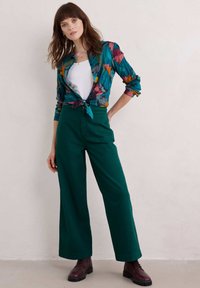 Seasalt Cornwall Tygbyxor - teal loch