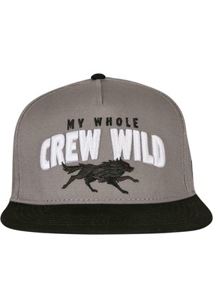 CREW WILD - Cappellino - grey black