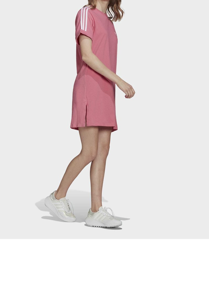adidas Originals Jersey dress - pink - (Pre-owned) - Zalando.ie