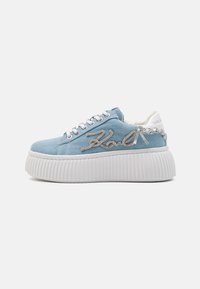 KARL LAGERFELD - KREEPER WHIPSTITCH - Zapatillas - light blue denim Imagen en miniatura 1