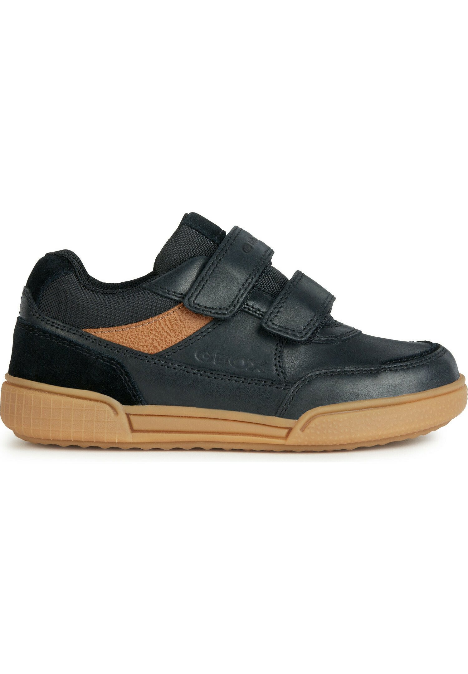 Baskets Basses Geox Garçon - Respirantes Et Confortables - Synthétique - Tige Cheville