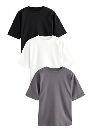 Next OVERSIZED   3 PACK beżowy