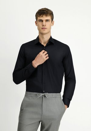 LONG SLEEVE AND EXTRA TALL NON IRON - Hemd - black