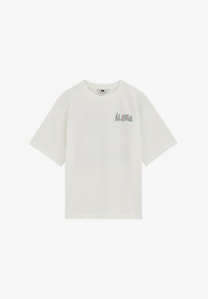 WE Fashion, T-shirts print - green
