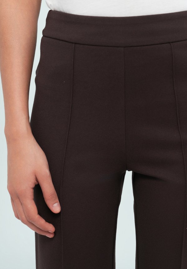 KNACK PANT - Trousers - dark chocolate2