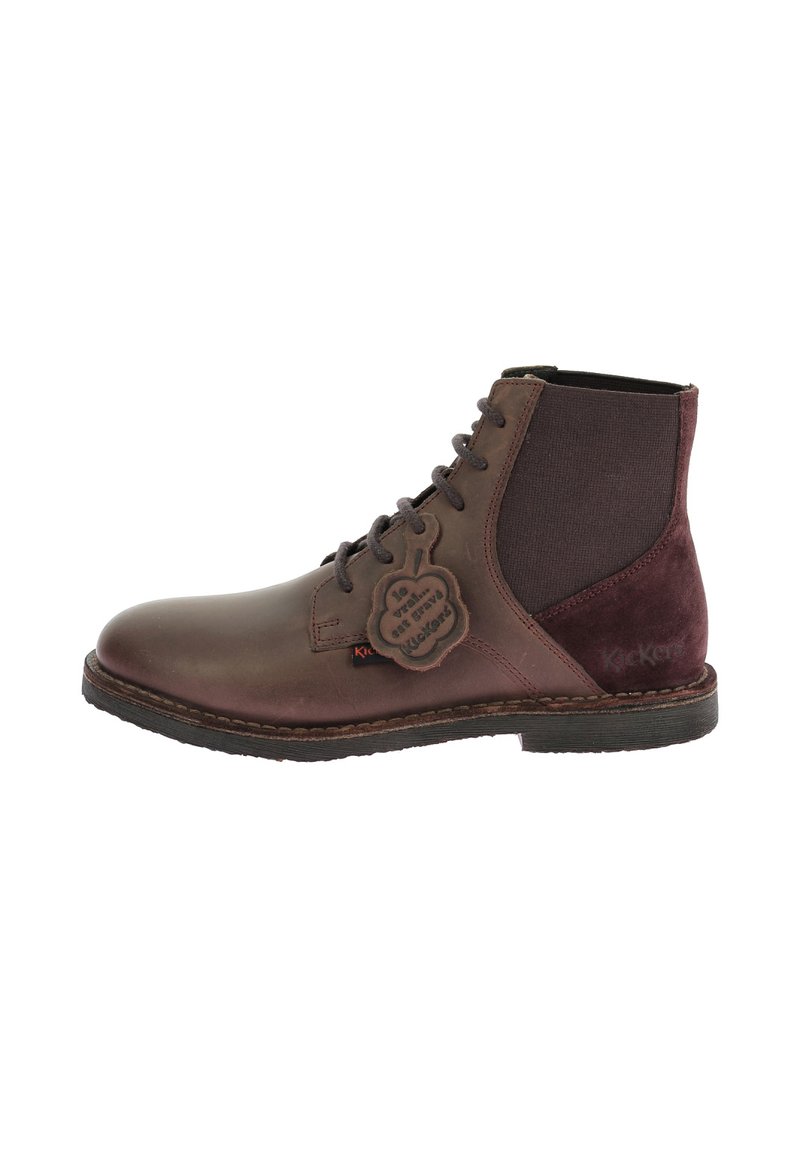 Kickers LITI - Botines con cordones - marron