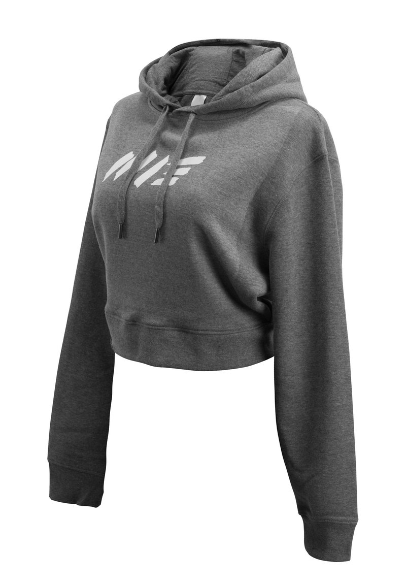 Damen Sweatshirts | Manufaktur13 OVERSIZE CROP Kapuzenpullover dark grey/dunkelgrau - MV75855 Damen Sweatshirts | Manufaktur13 OVERSIZE CROP Kapuzenpullover dark grey/dunkelgrau - MV75855