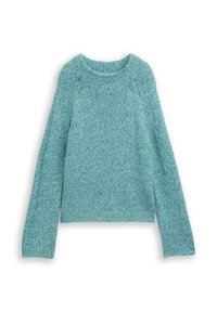 Unausgewählt, teal white mouline