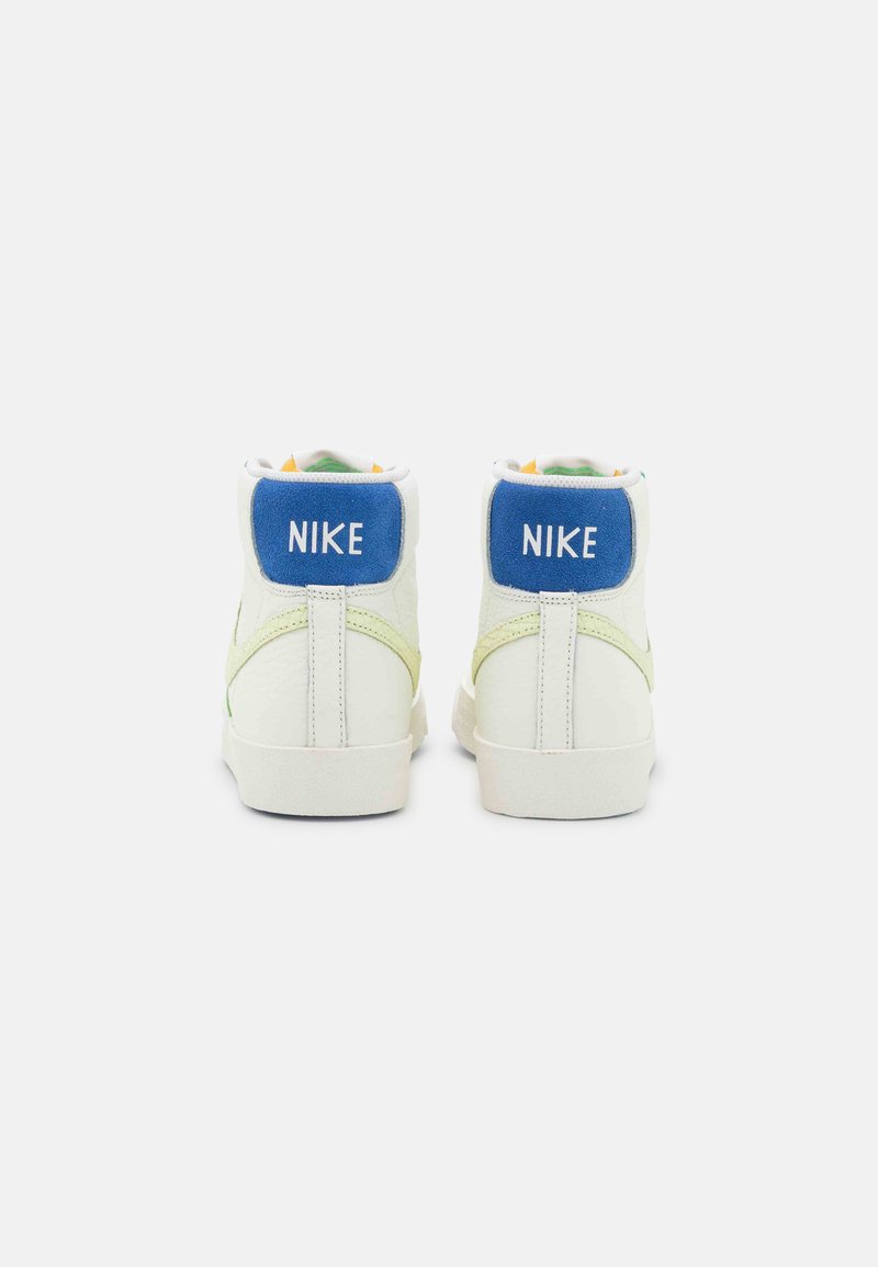 nike blazer mid 77 white aluminum black light green spark