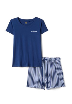 OVS, PYJAMAS SET REGULAR FIT - Nachtwäsche Set - blue white