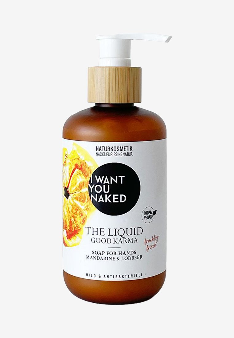I WANT YOU NAKED - THE LIQUID GOOD KARMA SOAP FOR HANDS - Vloeibare zeep, Vergroten