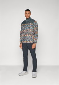 Patagonia HOUDINI STASH 1/2 ZIP  - Windbreaker - high hopes geo/forge grey