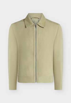 BOSS, MALBAN - Lederjacke - dark beige