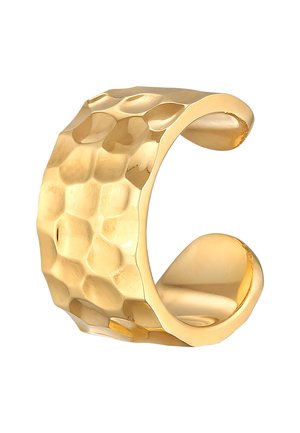 VINTAGE STRUCTURED EARCLIB - Ohrringe - gold-coloured