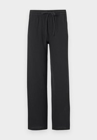 JDYTHEIS LIFE WIDE PANT - Tygbyxor - phantom