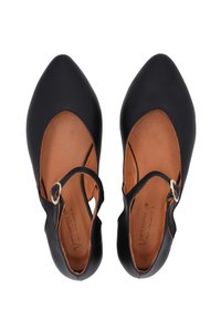 VENEZIA Ballerina's met enkelbandjes - black