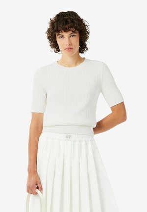 Lacoste, LACOSTE - - Camiseta básica - blanc v