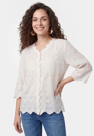 usha, Blouse - beige