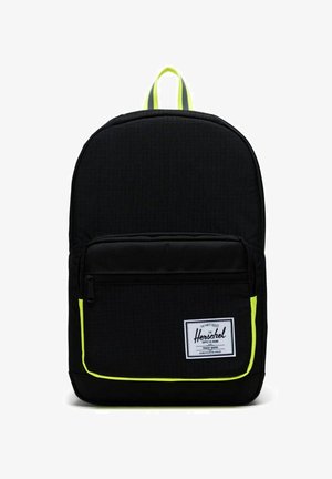 Herschel, POP QUIZ UNISEX - Sac à dos - black enzyme ripstop black safety yellow