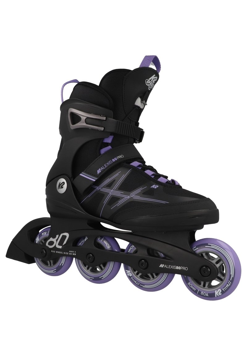 K2 ALEXIS PRO SPORTGERÄTE Inline skates black lavendar/black Zalando.de