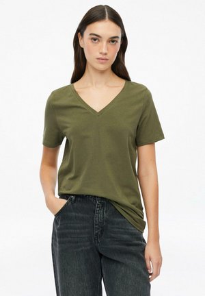 s.Oliver, T-SHIRT - T-Shirt basic - olivgrün