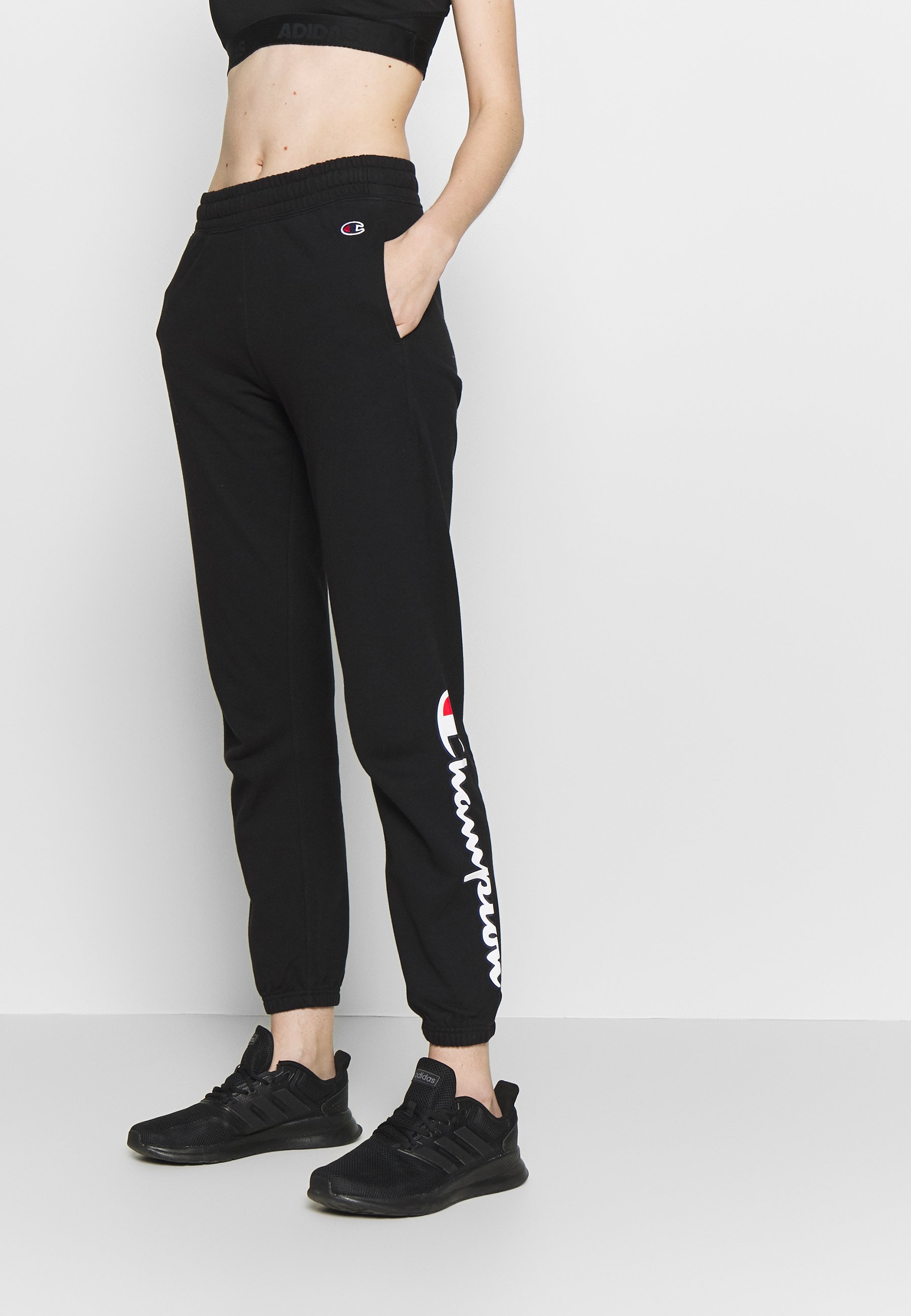 Champion Rochester ELASTIC CUFF PANTS - Pantaloni sportivi - black/nero -  Zalando.it