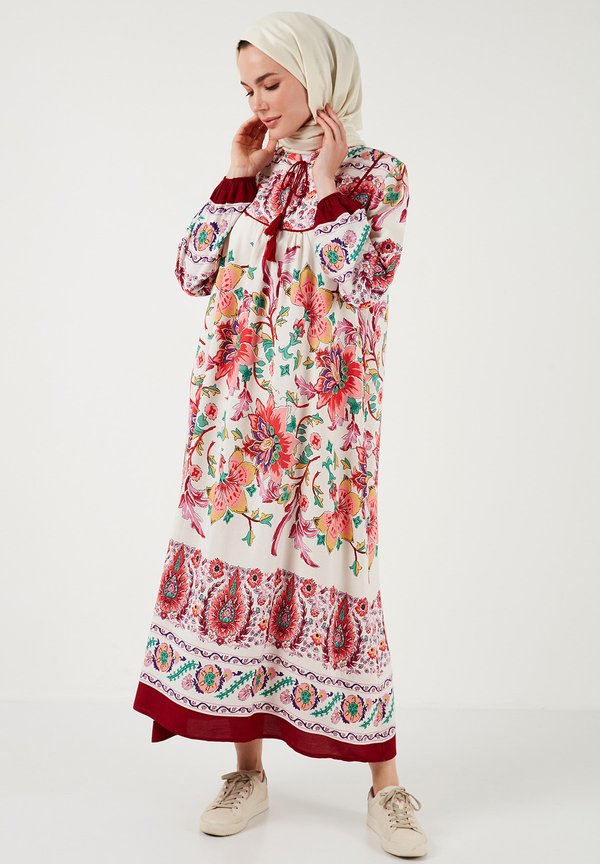 REGULAR FIT - Freizeitkleid - bordeaux