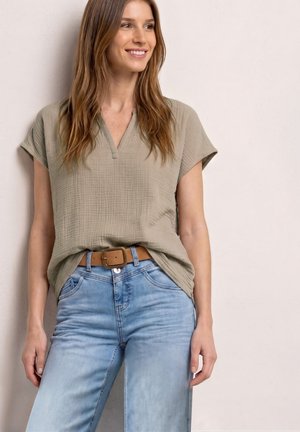Street One, Blouse - timeless beige