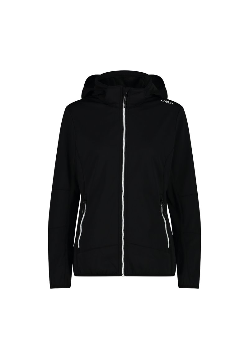 CMP SOFTSHELLJACKE MIT LEICHTEM FLEECE 32A0456 - Chaqueta softshell -  nero