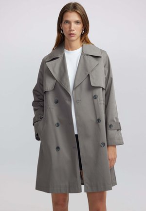 Ipekyol, WIDE COLLAR - Trenchcoat - grey