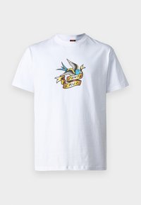 SOMMER SPARROW UNISEX - Camiseta estampada - white