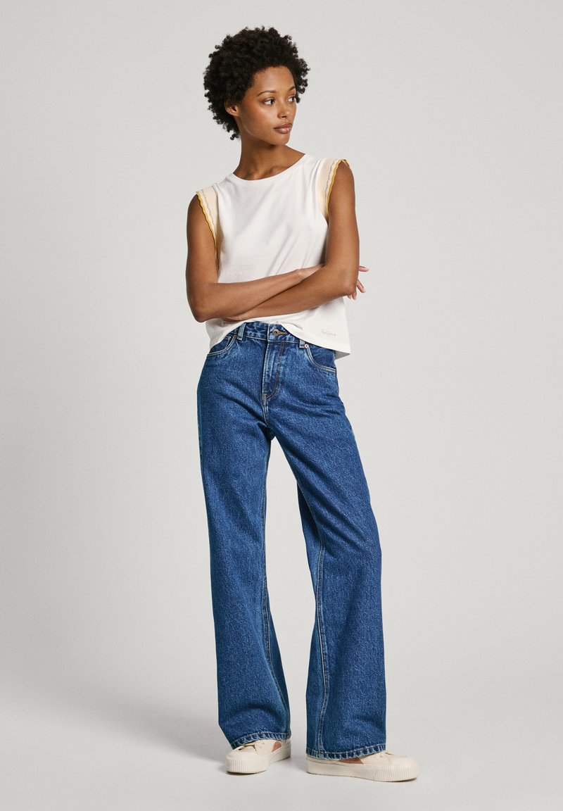 Run Small Or Large Pepe Jeans Jeans Pour Femme, Bleu (denim-xw6 Run Small Or Large Pepe Jeans Jeans Pour Femme, Bleu (denim-xw6