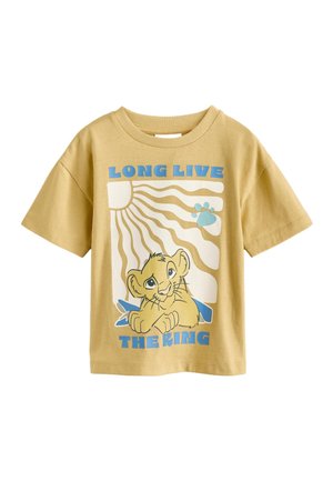 SIMBA LION KING SHORT SLEEVE - REGULAR FIT - Apdrukāts T-krekls - sand