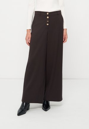 Anna Field by Zalando, Pantalon classique - (dark brown)